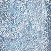 Light Blue Net Anarkali Suit with Stone Work